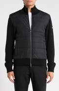 BOSS Hernesto Mixed Media Jacket