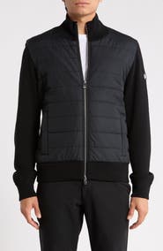 BOSS Hernesto Mixed Media Jacket