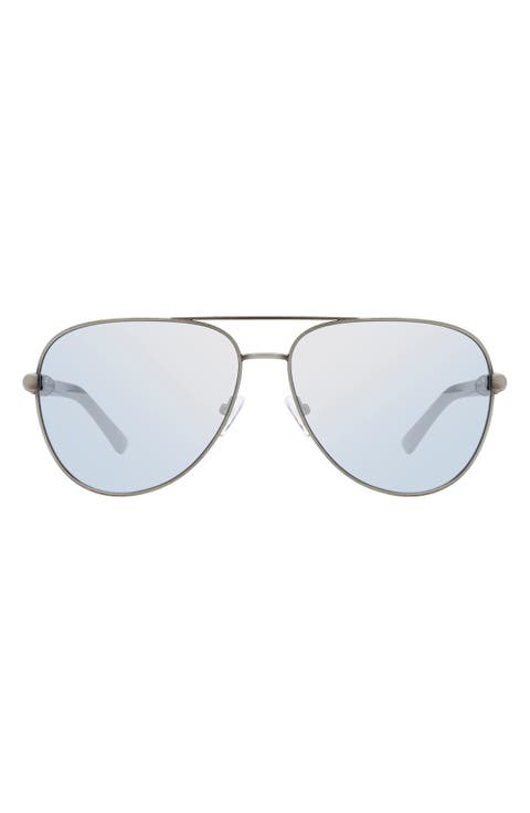 63mm Oversize Pilot Sunglasses