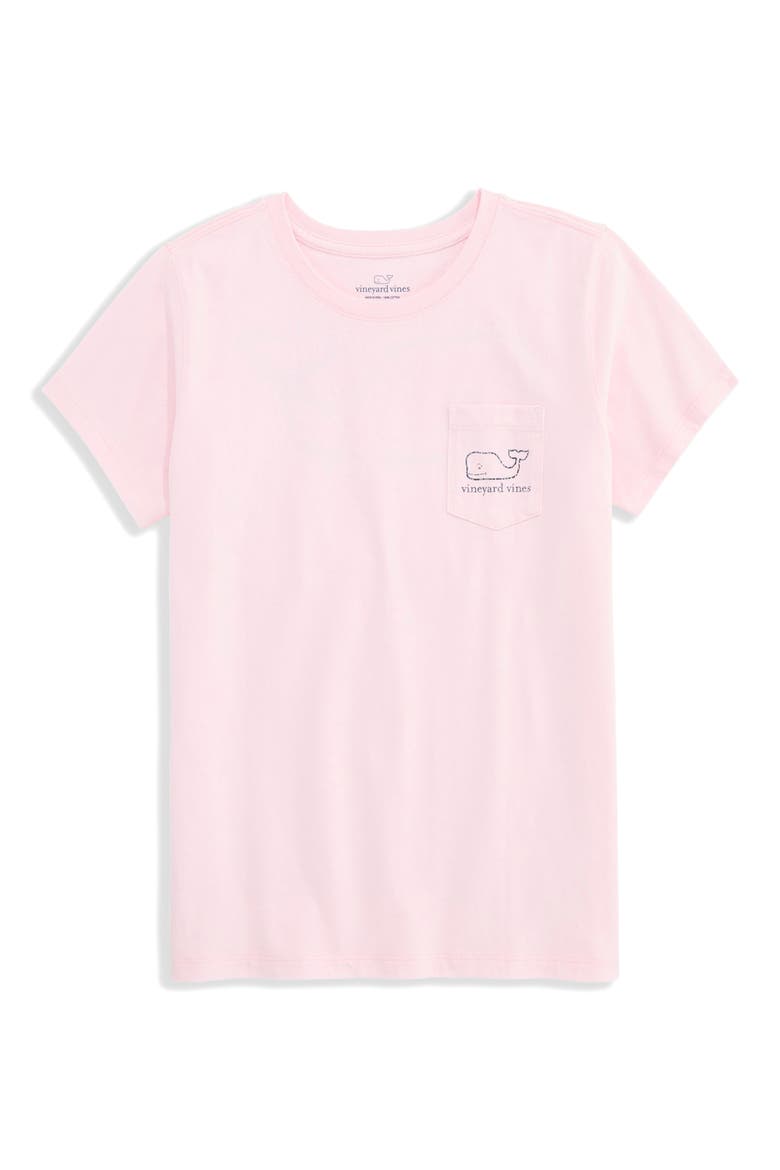 Kids' Vintage Whale Cotton Graphic T-Shirt, Main, color, PINK DRINK