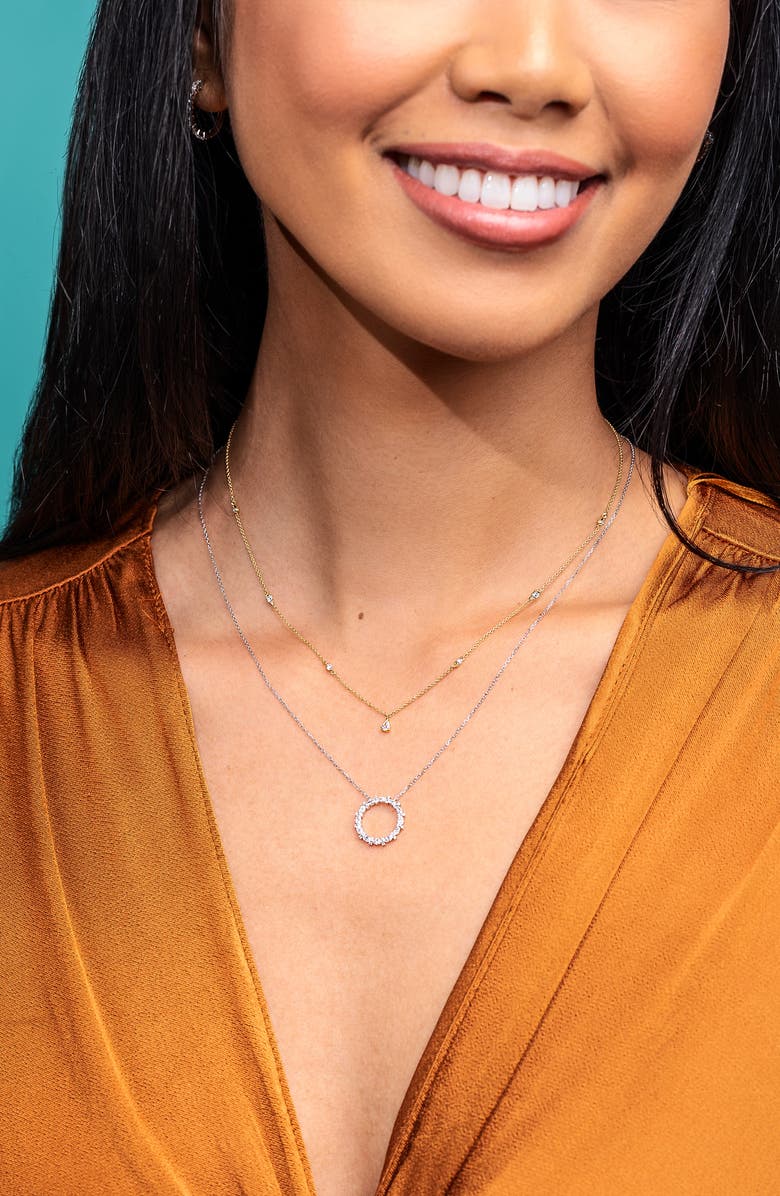 Bony Levy Getty Diamond Circle Pendant, Alternate, color, 