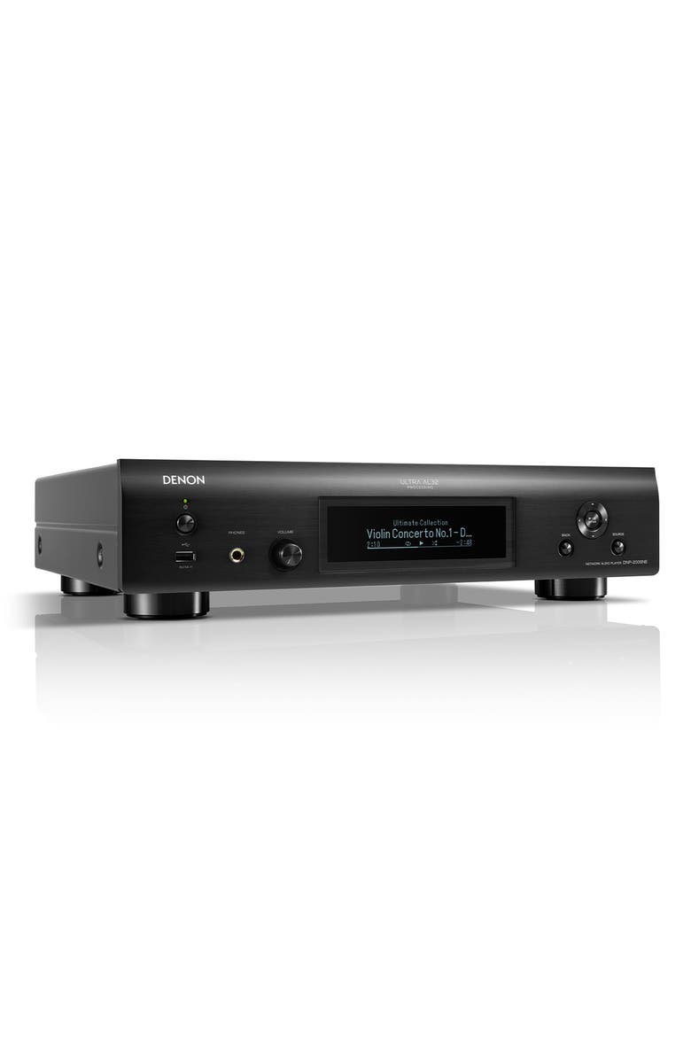 Denon DNP-2000NE Network Player with Ultra AL32 Processing and HEOS Built-In, Alternate, color, Black