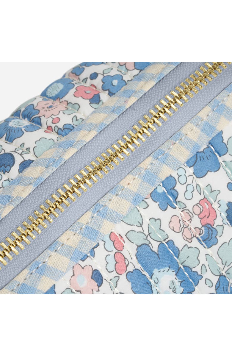 Stoney Clover Lane x Liberty Large Quilted Cotton Pouch, Alternate, color, Betsy
