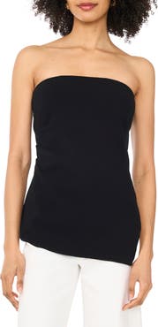 Parker Strapless Asymmetric Knit Top