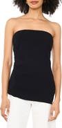 Parker Strapless Asymmetric Knit Top