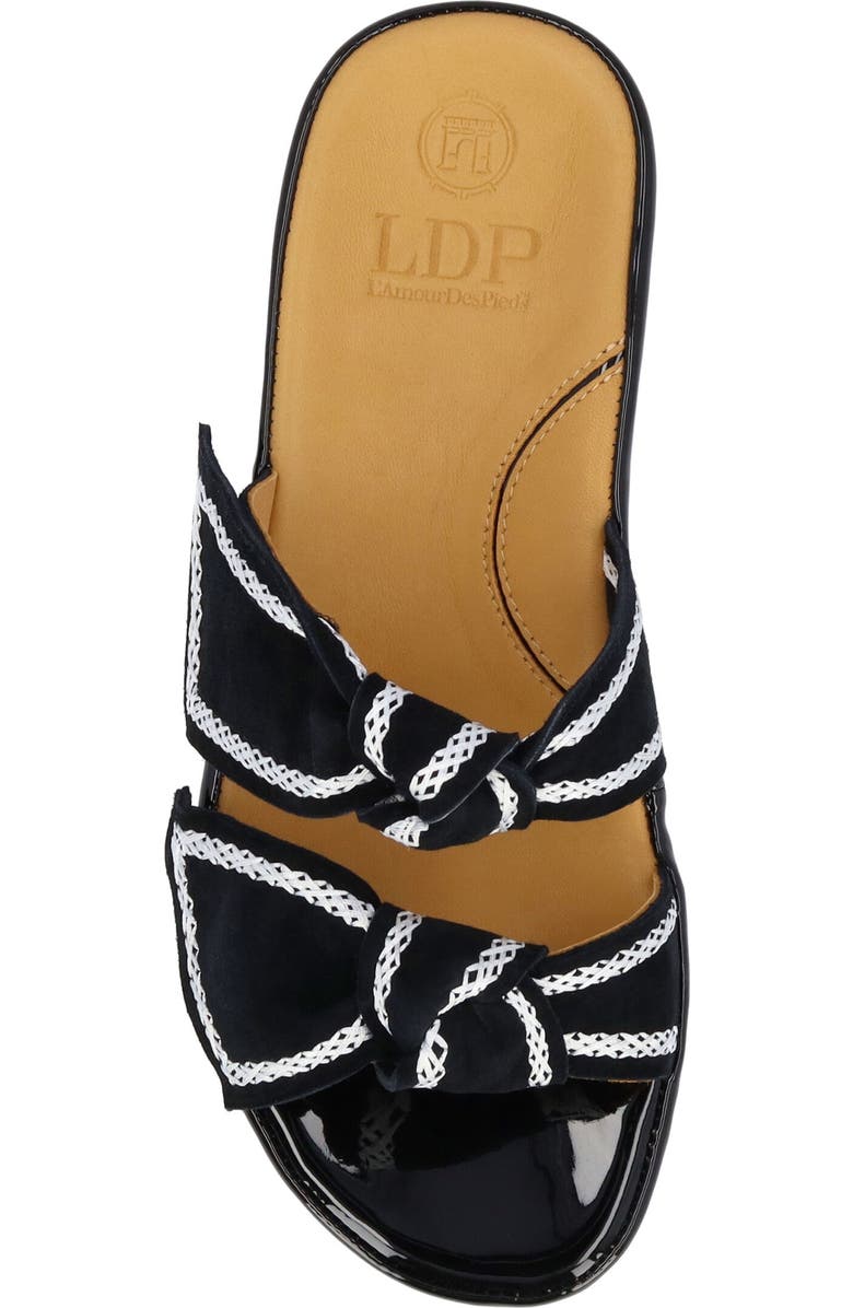 L'Amour des Pieds Voleta Two-Strap Sandal, Alternate, color, Black