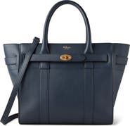 Mulberry Small Zipped Bayswater Leather Satchel
