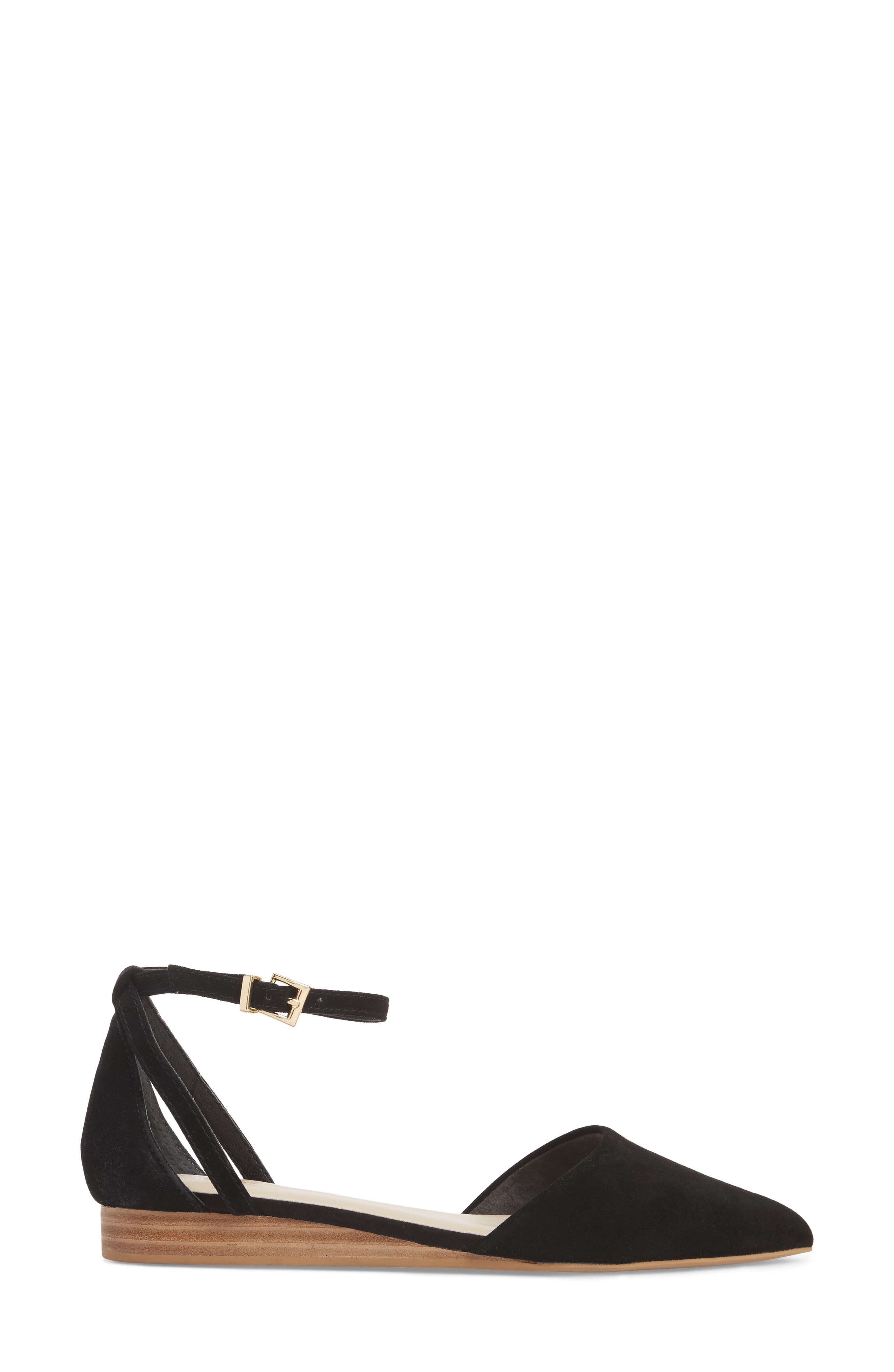 Seychelles Plateau Ankle Strap Flat, Alternate, color, 