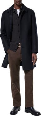 Burberry Mid-length Wool Worthing Car Coat