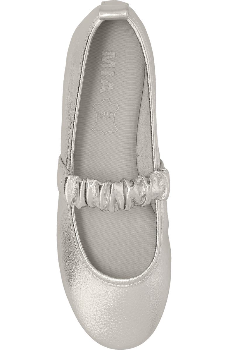 MIA Uliana Mary Jane Flat, Alternate, color, Silver