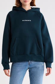AllSaints Tour Talon Logo Graphic Hoodie