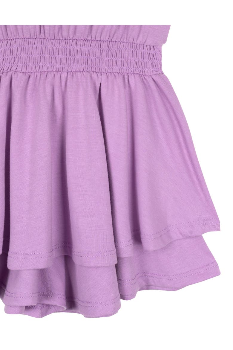 Princess Sleeveless One-Piece Romper, Alternate, color, Lavender Rapunzel