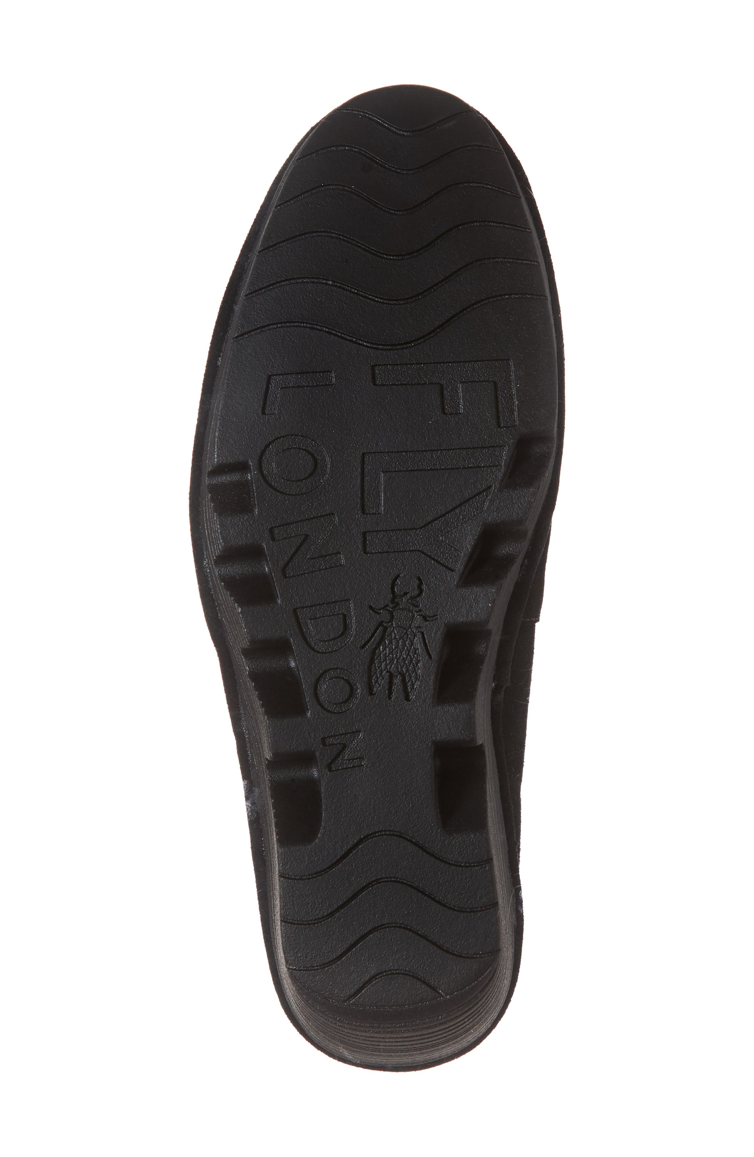 Poro Wedge Bootie, Alternate, color, BLACK OIL SUEDE