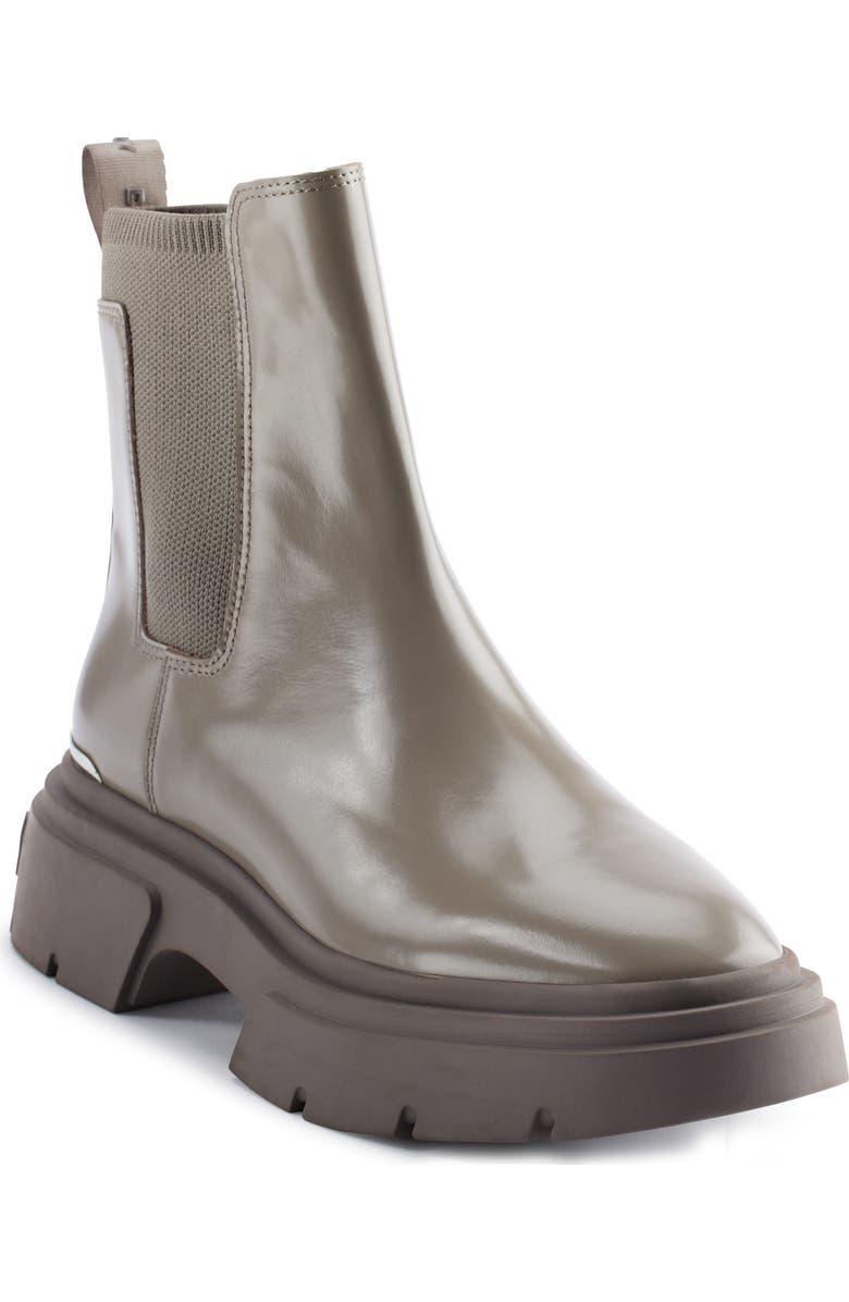 DKNY Fenella Lug Sole Chelsea Boot, Main, color, Ash