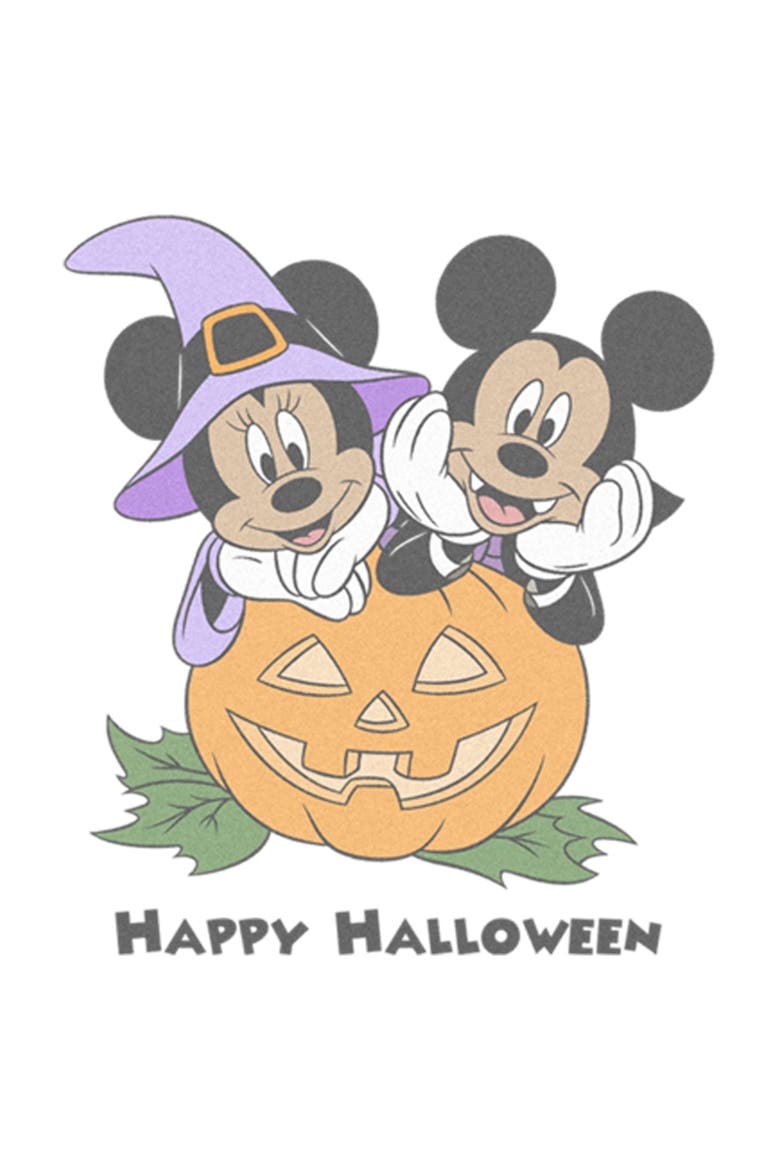Women's Mickey & Friends Mousey Halloween  Graphic T-Shirt, Alternate, color, White