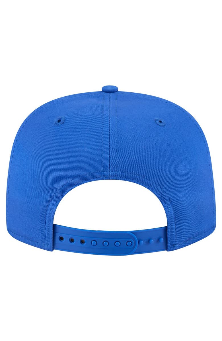 New Era Men's New Era Blue Dallas Mavericks Team Text Golfer Snapback Hat, Alternate, color,