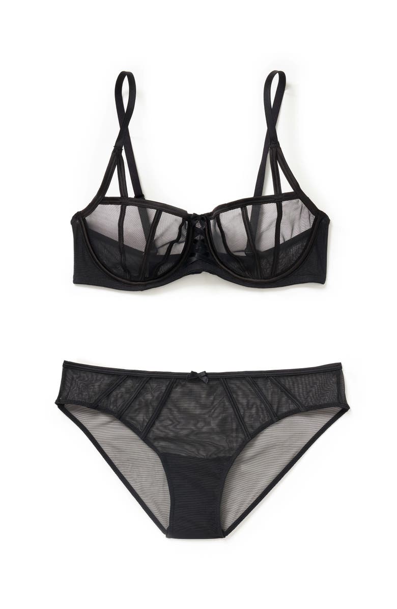 Adore Me Bianca Unlined Balconette Bra, Alternate, color, 