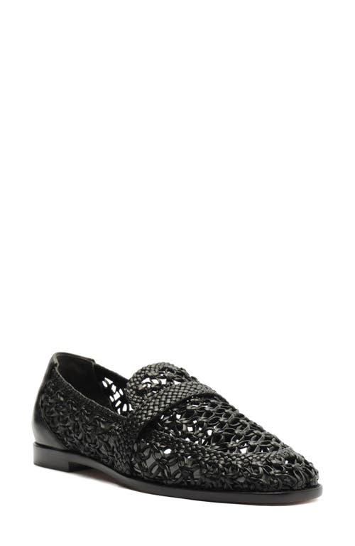 Alexandre Birman Jane Tresse Loafer In Black