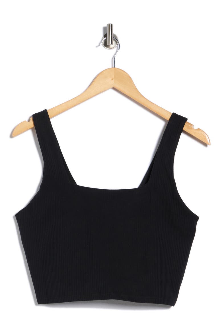 Piper Longline Sports Bra, Alternate, color, BLACK