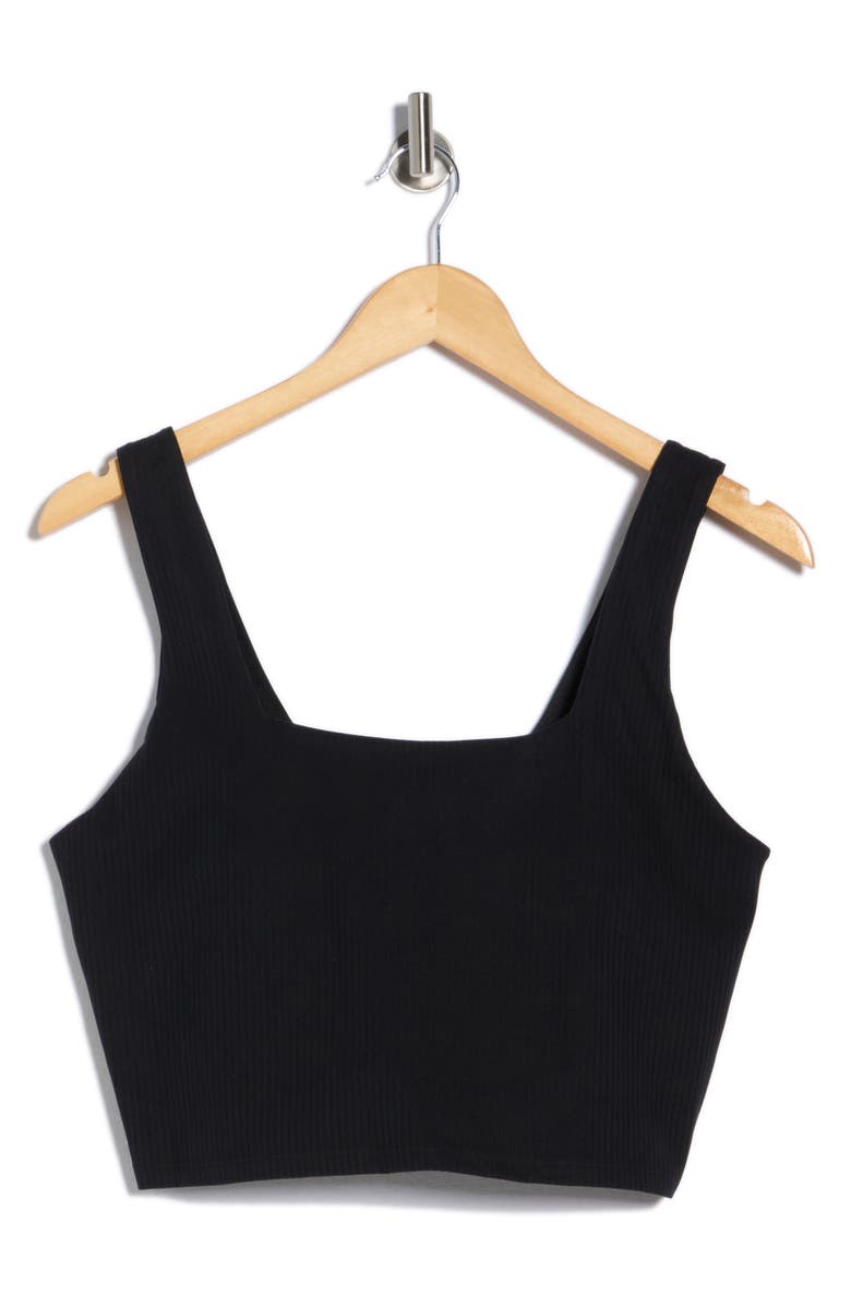 BALANCE COLLECTION Piper Longline Sports Bra, Main, color, Black