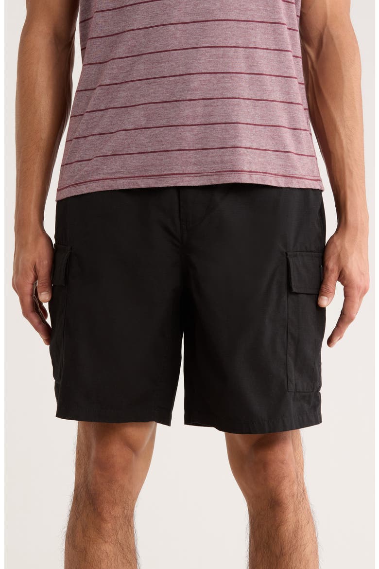 Classic Cargo Shorts, Main, color, BLACK