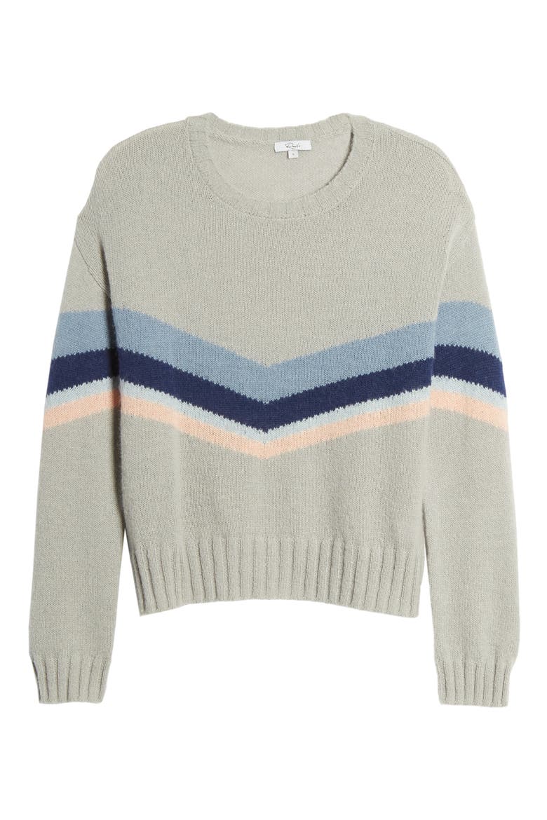 Perci Sweater, Alternate, color, LAKESIDE CHEVRON STRIPE