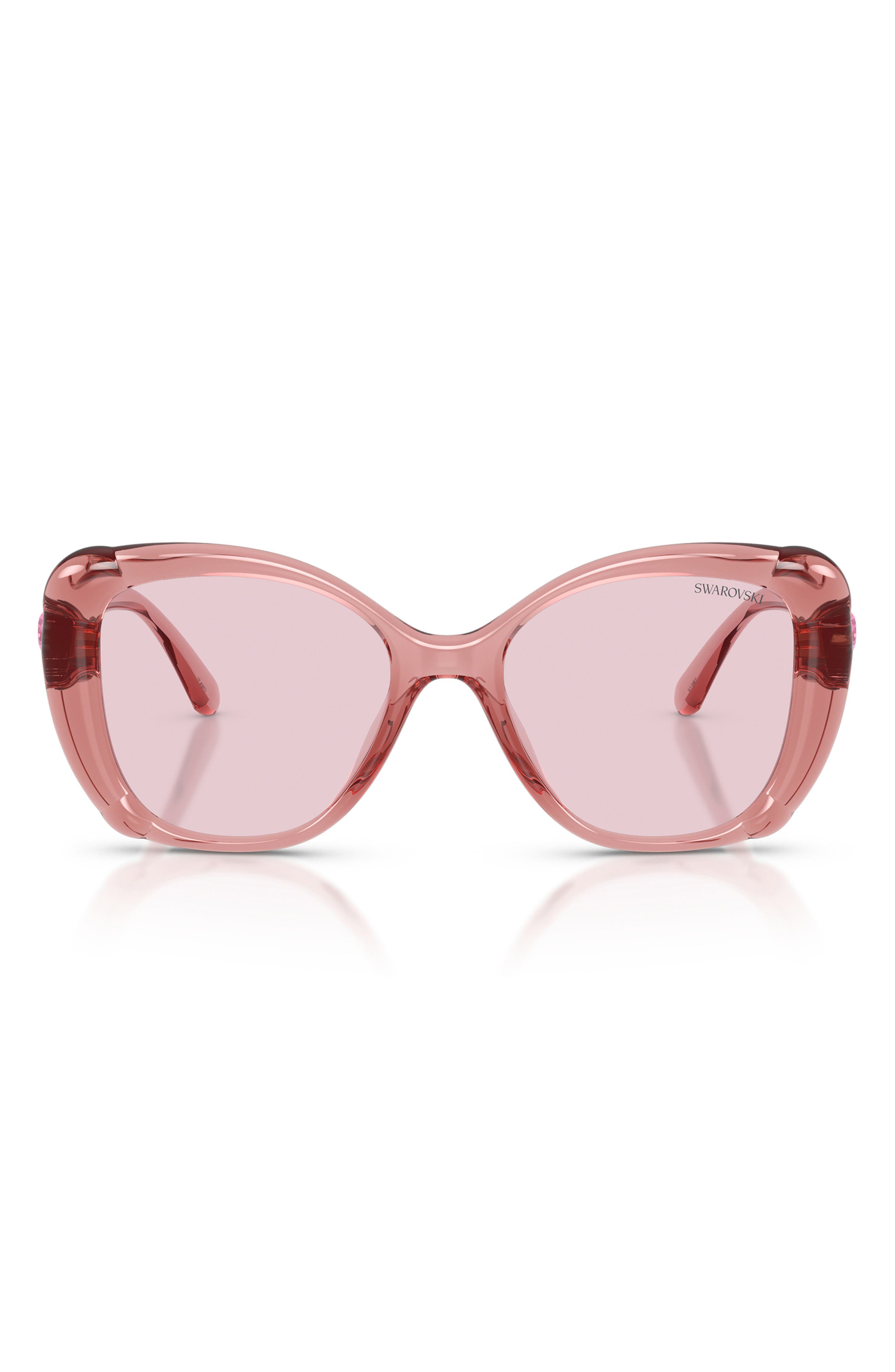 selected TRANSPARENT PINK / PURPLE