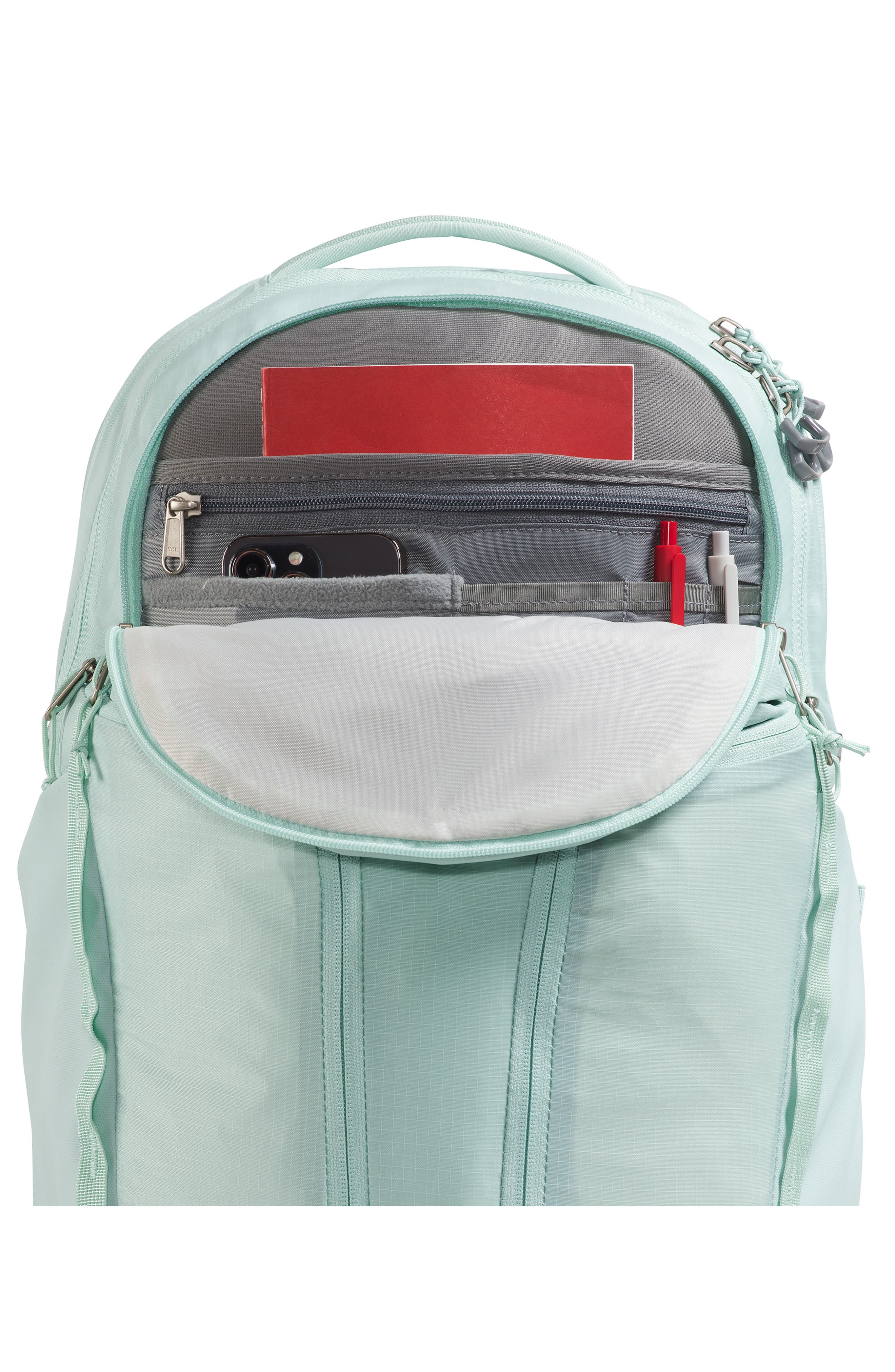 Surge Recycled Nylon Backpack, Alternate, color, OPAL FROST