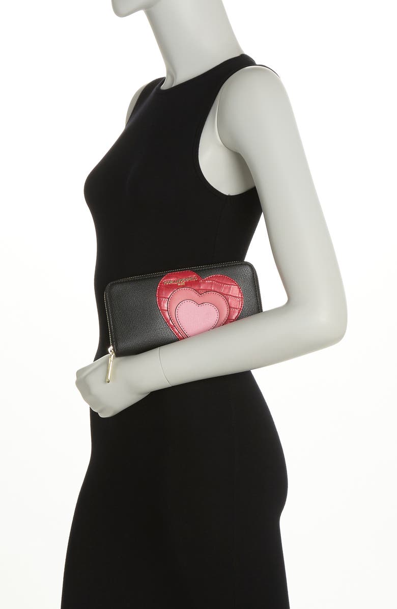 KARL LAGERFELD PARIS Maybelle Zip Wallet, Alternate, color,