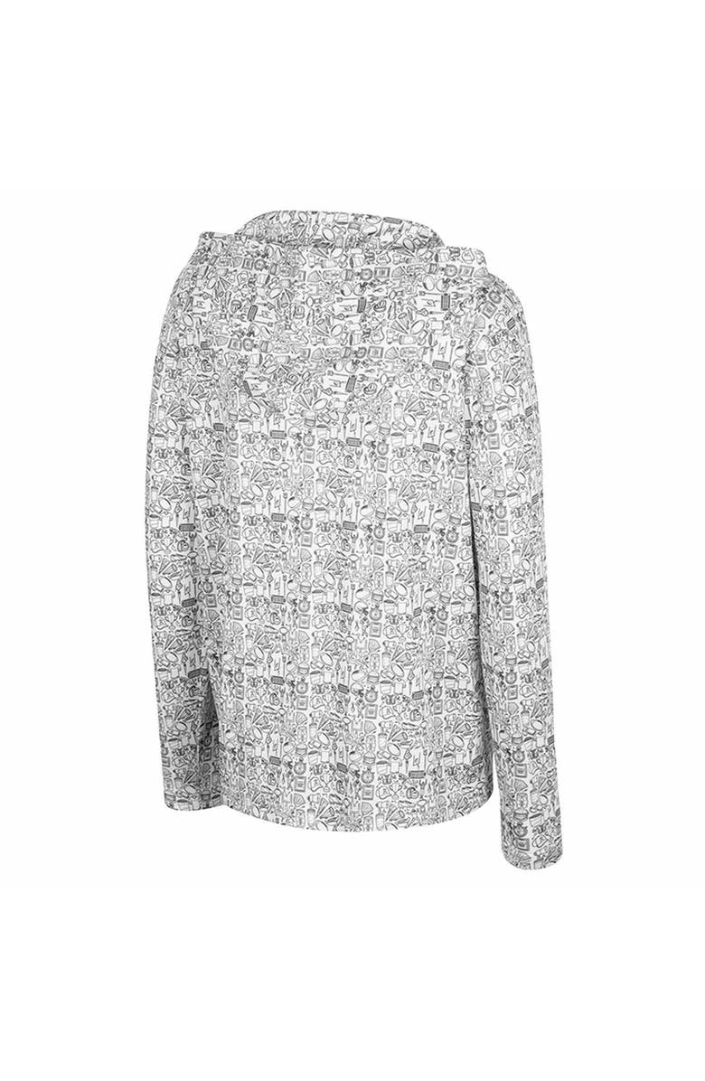 COLOSSEUM Youth Colosseum Black Purdue Boilermakers All-Over Print Hoodie, Alternate, color, Black