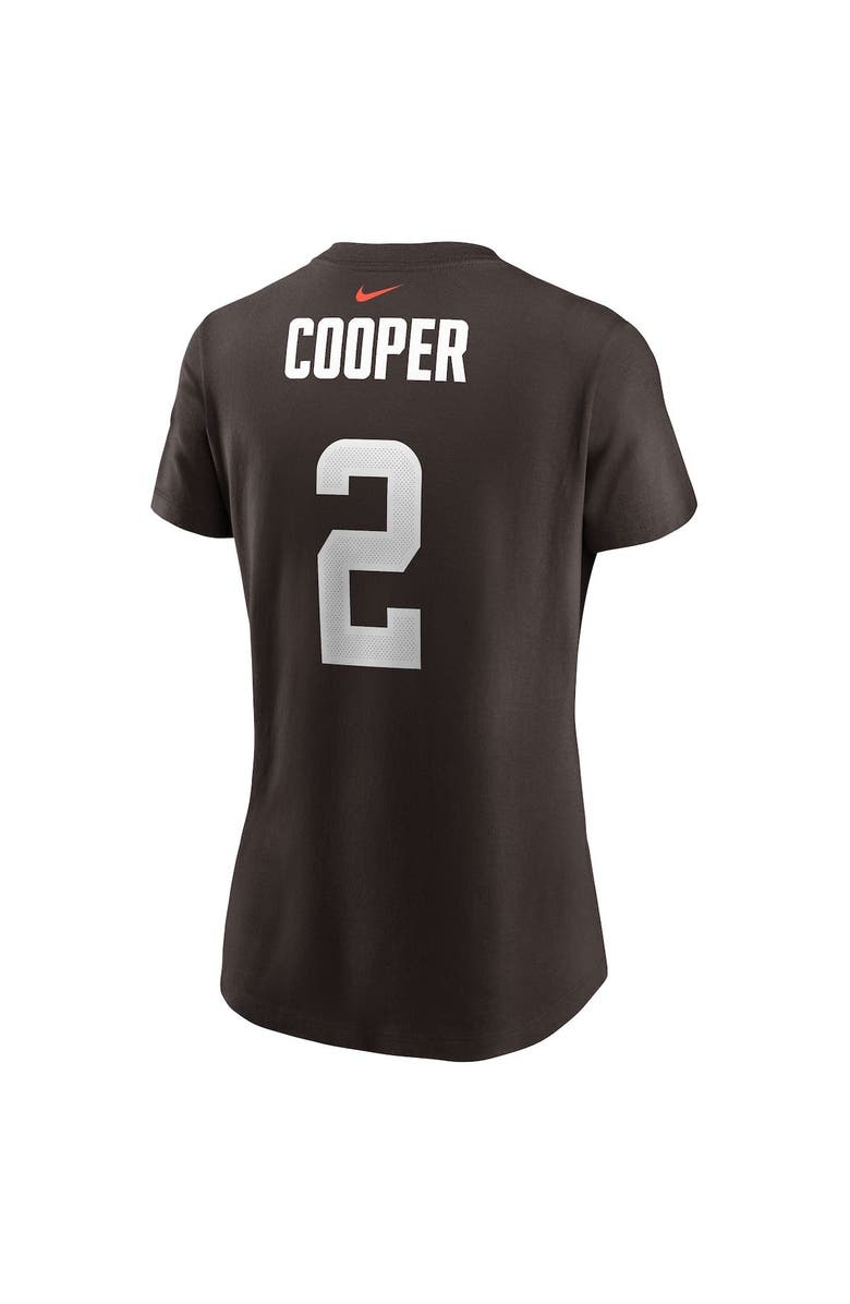 Nike Women's Nike Amari Cooper Brown Cleveland Browns Player Name & Number T-Shirt, Alternate, color, 