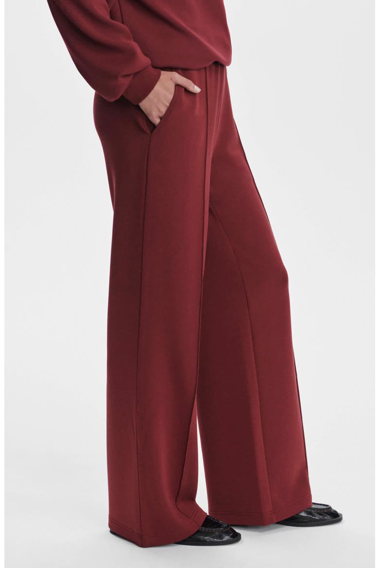 The Wide Leg 30-Inch Pants, Alternate, color, NEW MAROON