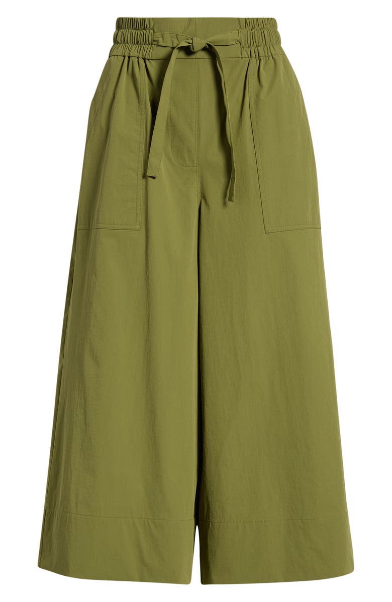 Bernardo Wide Leg Culottes, Alternate, color, Fir Green