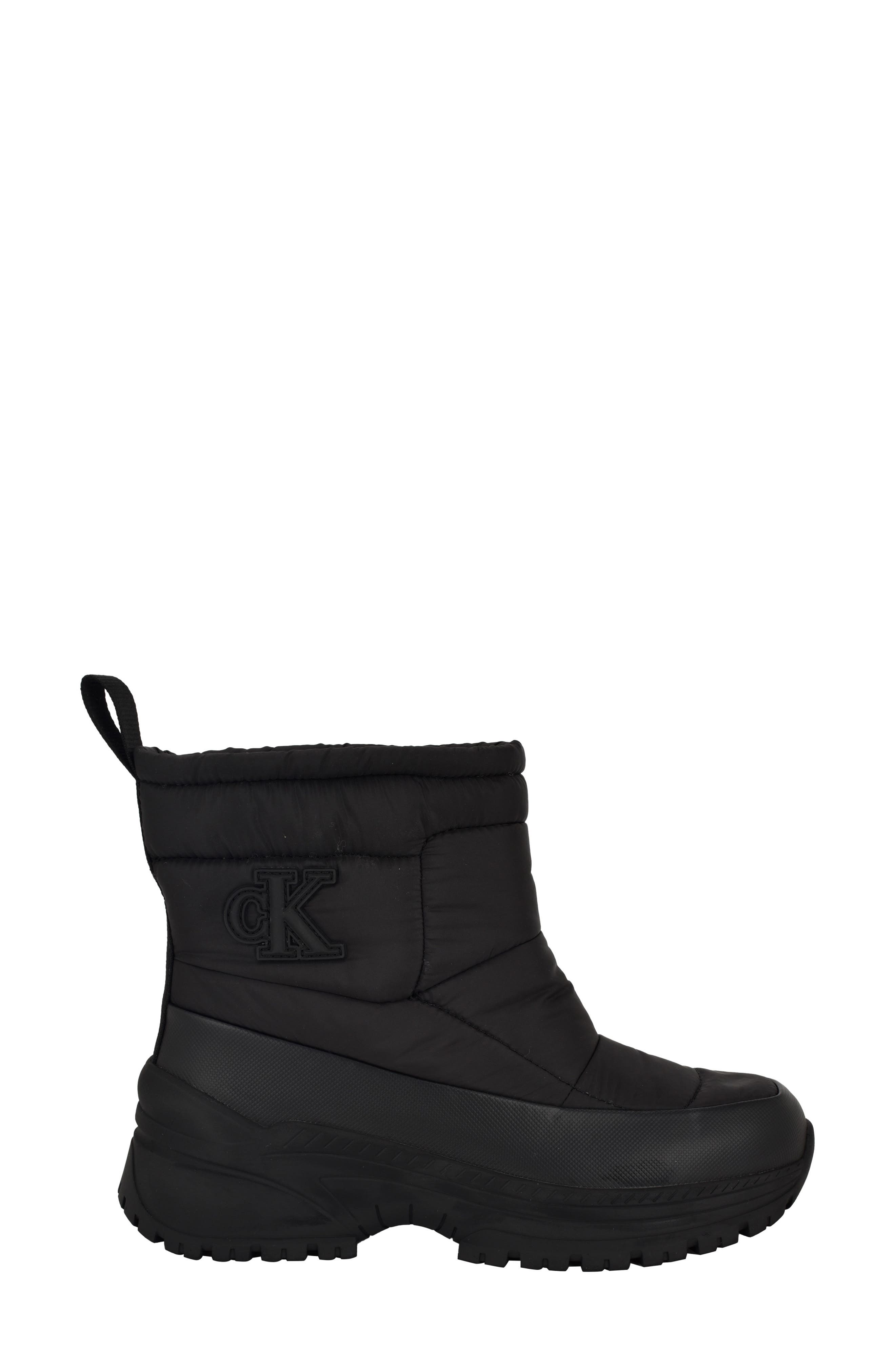 Calvin Klein Nelsa Bootie, Alternate, color, Black