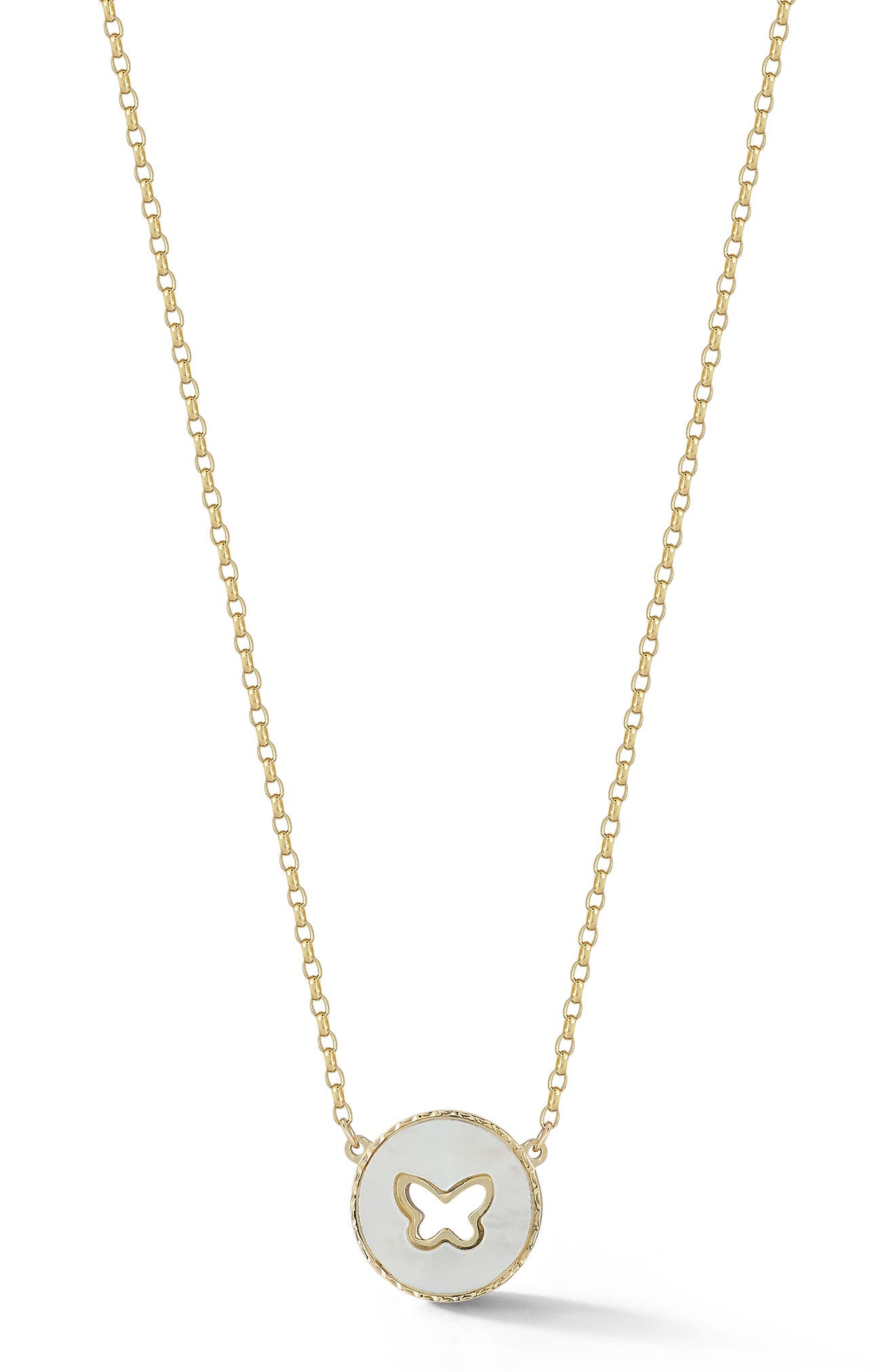 Ember Fine Jewelry Butterfly Pendant Necklace