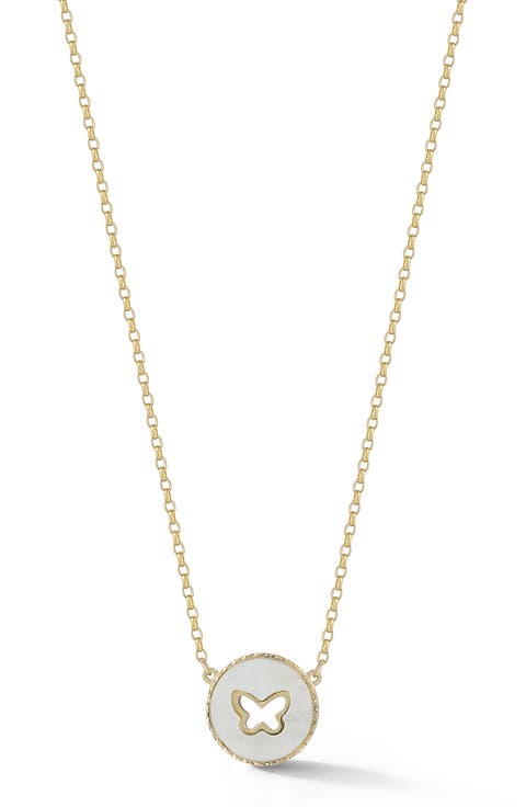 Butterfly Pendant Necklace