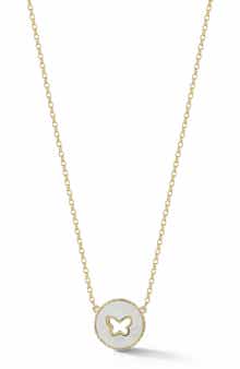 Ember Fine Jewelry Butterfly Pendant Necklace