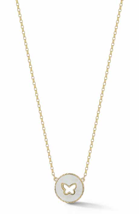 Ember Fine Jewelry Butterfly Pendant Necklace