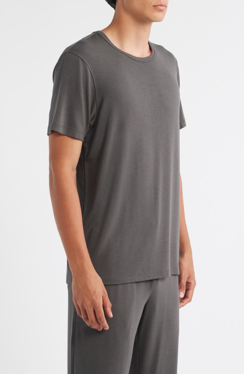 Daniel Buchler Modal Blend Pajama T-Shirt, Alternate, color, Charcoal