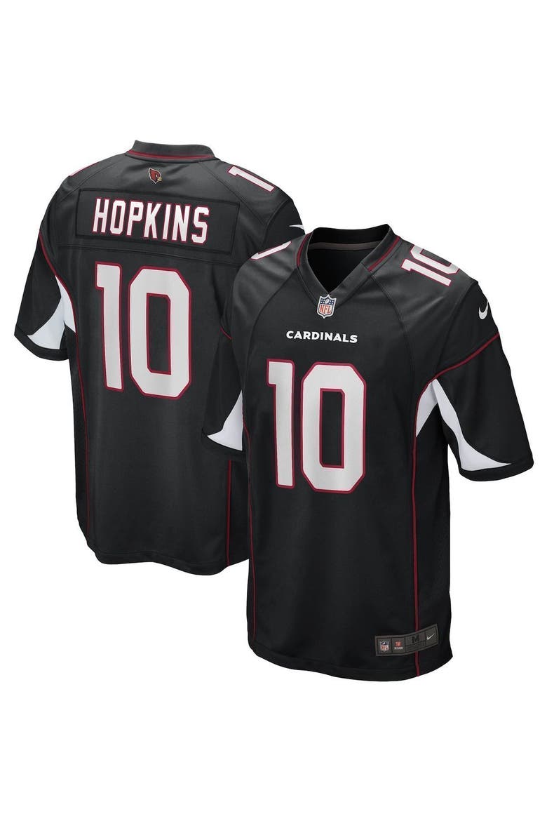 Men's Nike DeAndre Hopkins Black Arizona Cardinals Game Jersey, Main, color, BLACK