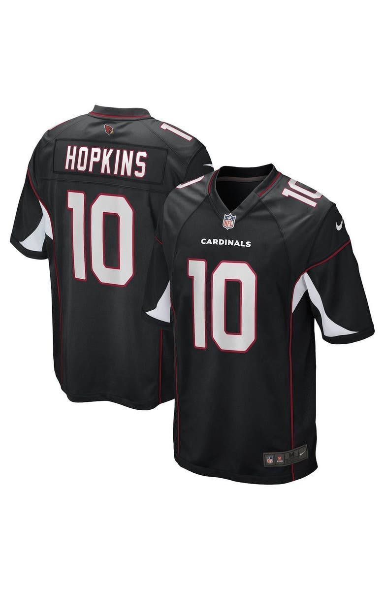 Nike Men's Nike DeAndre Hopkins Black Arizona Cardinals Game Jersey, Main, color, 