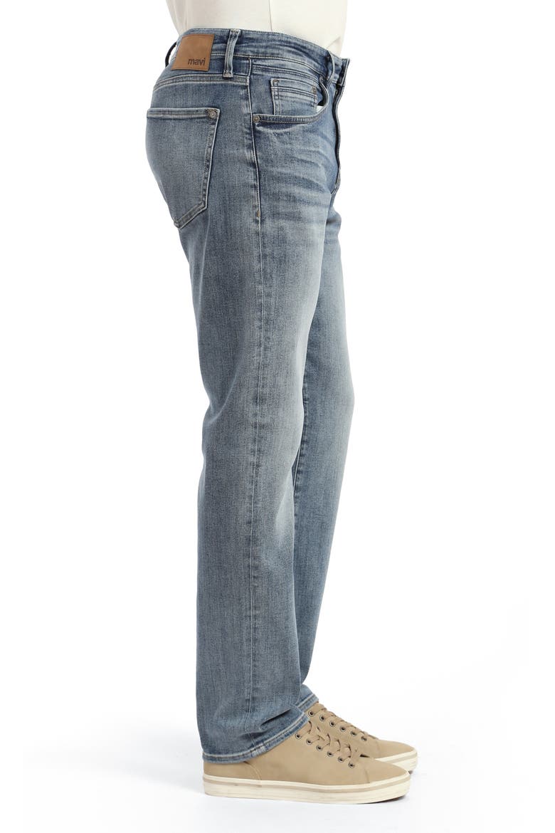 Matt Relaxed Straight Fit Jeans, Alternate, color, BLUE BRUSHED ORGANIC VINTAGE