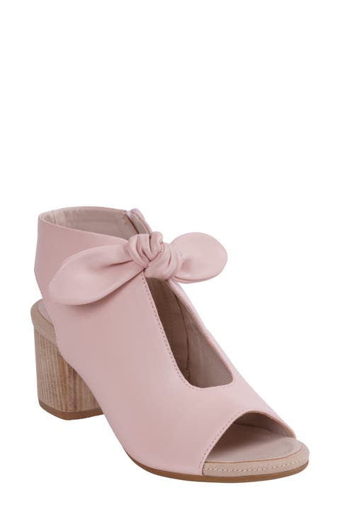 Kimora Bow Block Heel Bootie (Women)
