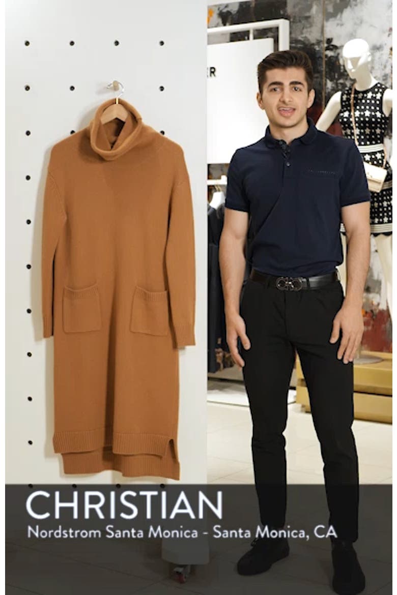 Turtleneck Sweater Dress video