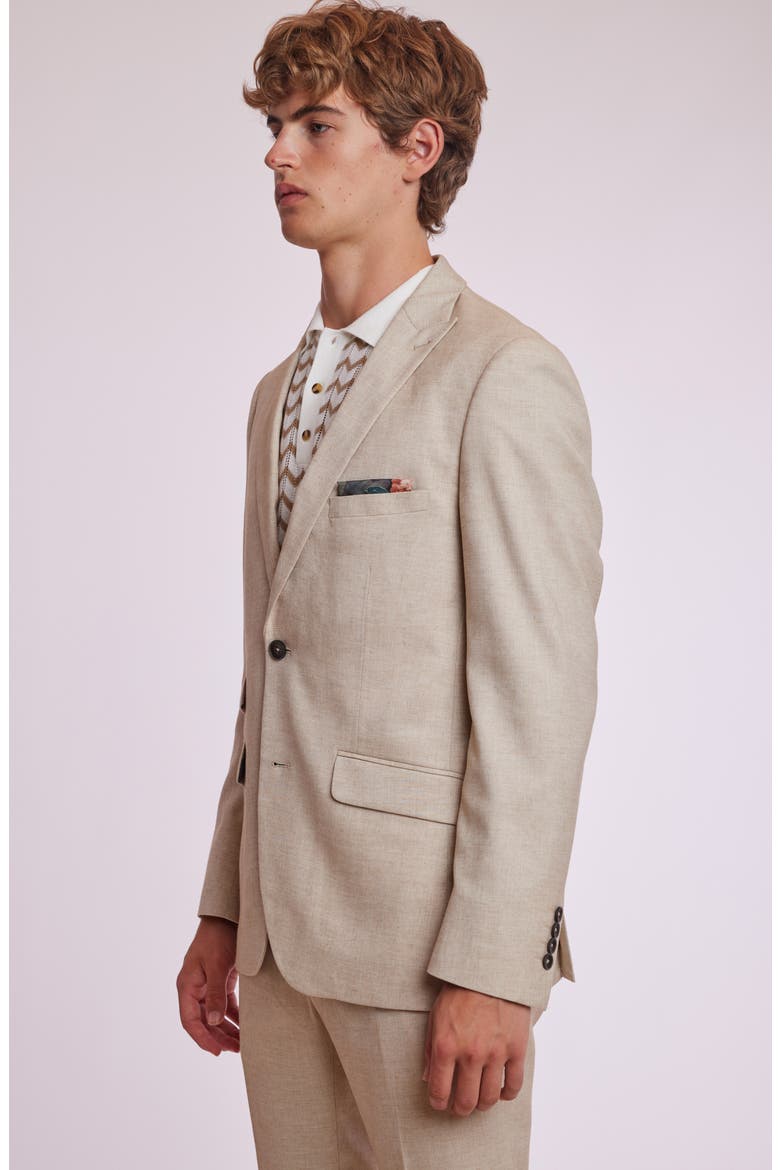 Ashton Slim Fit Sport Coat, Alternate, color, NATURAL BEIGE