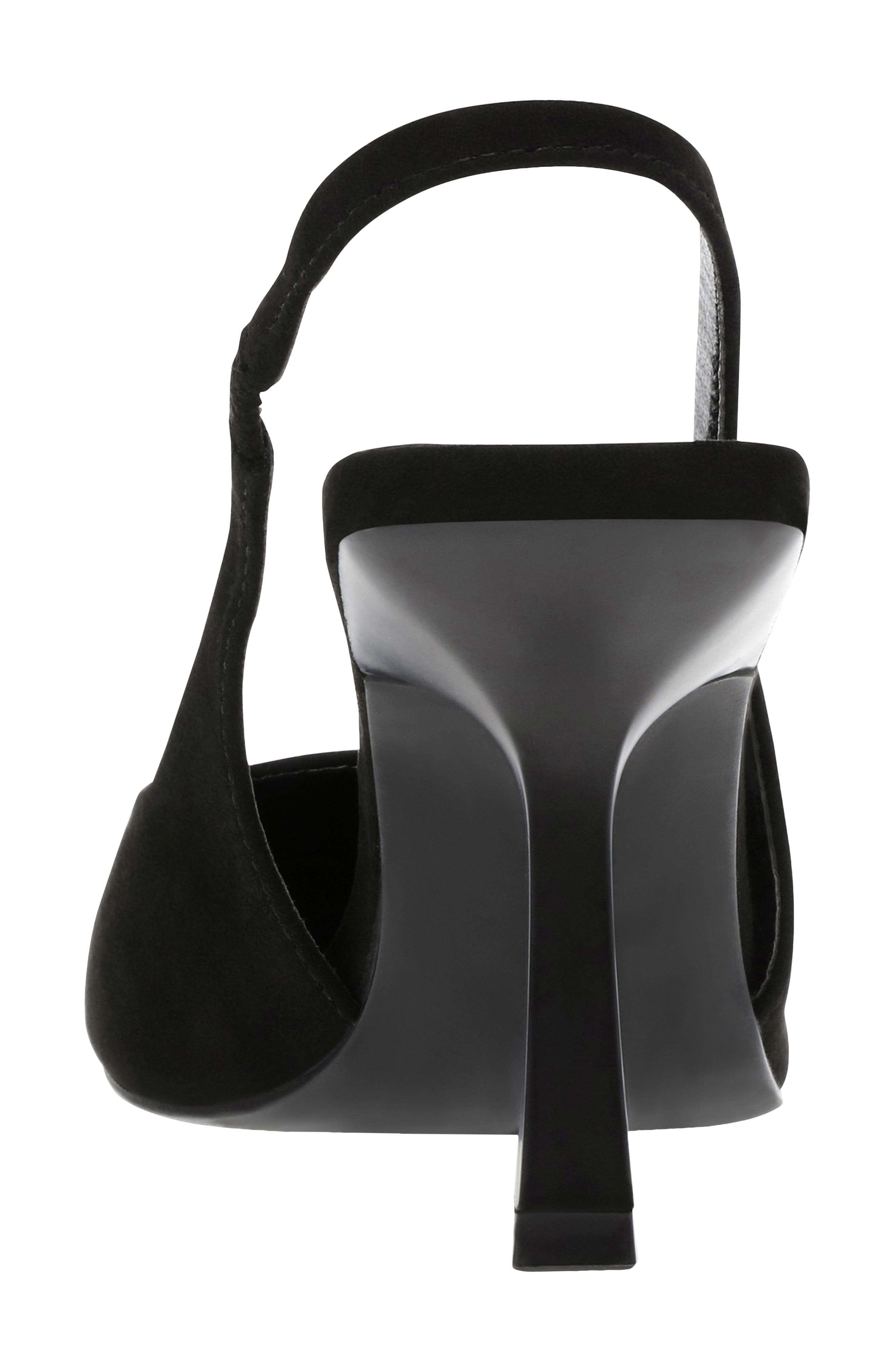 Anne Klein Indianna Slingback Pump, Alternate, color, Black