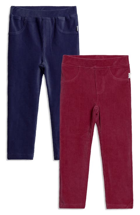 Kids' 2-Pack Stretch Corduroy Leggings (Toddler & Little Kid)