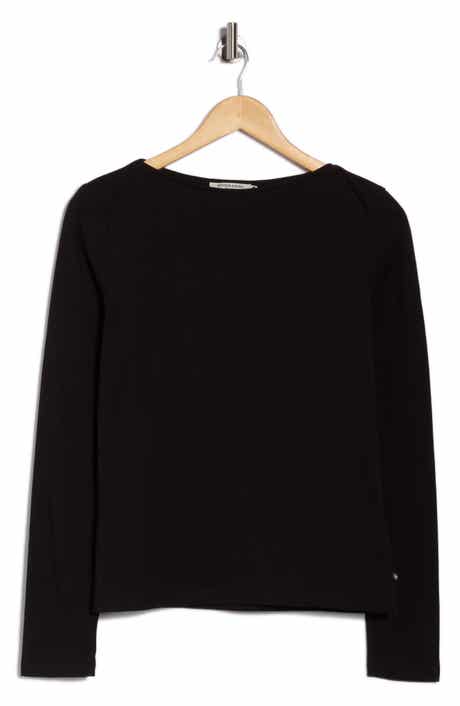 Scotch & Soda Boat Neck Knit Top