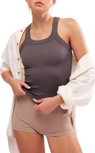 Rib Racerback Tank Top