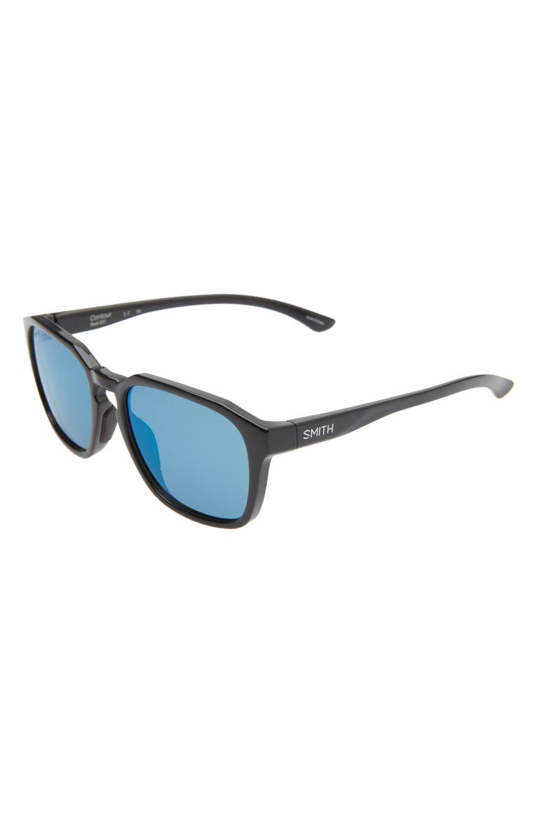 Smith Contour 56mm Polarized Square Sunglasses, Alternate, color, 